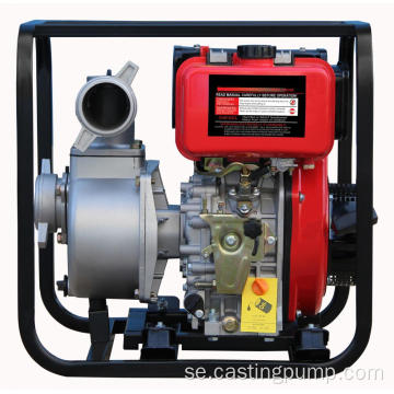 4 tum dieselmotor med ALU -pump